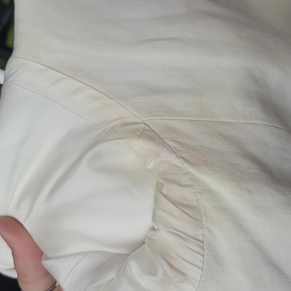 Michael Kors Linen Blazer Woman Size 4 - Picture 7 of 7